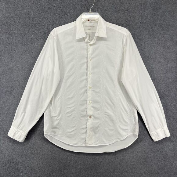 Consumers Guide Other - Consumers Guide Shirt Mens XL Long Sleeve Button Up‎ Embroidered Paisley Relaxed